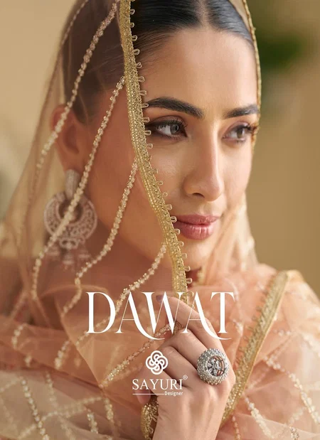 Dawat By Sayuri Georgette With Embroidered Gown With Dupatta Exporters In India